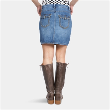 Grunt Roma Blue Denim Skirt 